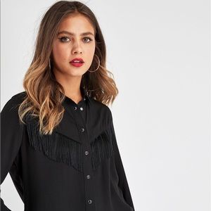 LEVI’S | Selita Western Fringe Button Down
